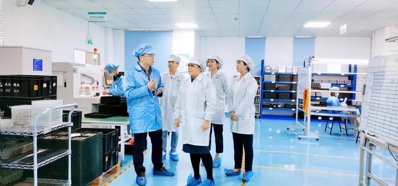 深圳擔保集團領導蒞臨指導工作,云里物里成績驕人備受肯定!